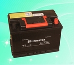 DIN standard 12V66Ah Sealed Maintenance free Car Battery